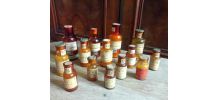 Rare ! 14 anciens flacons de pharmacie (flacons d'apothicair