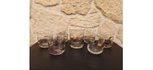 Service apéritif vintage – Cristal de Paris style –