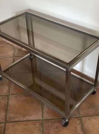 Table basse, console Roche Bobois. 1970. 86x46.