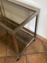 Table basse, console Roche Bobois. 1970. 86x46.