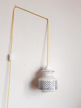Lampe baladeuse aux fleurs vintage 