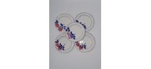  Set de 5 sous-tasse 