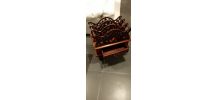BAISSE DE PRIX ancien porte revues vintage en bois