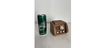 Distributeur cigarettes vintage 1950 radio TSF bois Bakélite
