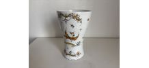Vase vintage 1970 en faïence de Moustiers céramique - 26 cm
