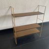 Etagère vintage 1960 String murale bois doré - 60 x 50 cm