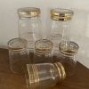 Lot 6 verres vintage annees 50.