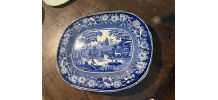 Plat en Porcelaine Anglaise