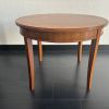 Table basse vintage 1950 Hainke Allemagne guéridon ronde boi