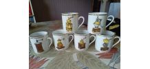 Tasses porcelaine modèle Chauvigny 