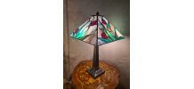 lampe 1975 a 85 origine europe abat jour verre vitrail style