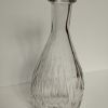 2 BOUTEILLES OU CARAFES/FACETTES NERVURES