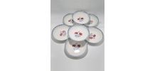 Assiettes Digoin Sarreguemines