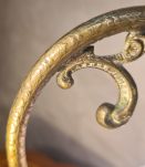 lampe 1900 de bureau ou chevet bronze ciseler 28x25 tres bel