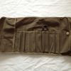Ancienne trousse a outils en toile militaire