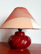 Paire lampes de chevet céramique vintage 