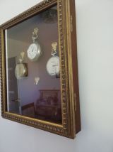 Vitrine pour 4 montres à goussets 