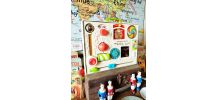 Tableau activités Fisher Price vintage  - Jeu d’éveil