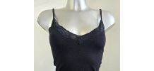 ✅ Caraco Vintage Kookaï (KPS) Dentelle et Strass