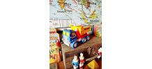 Camion benne vintage  friction Foundation Toy – Jouet ancien