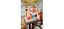 Tableau activités Fisher Price vintage  - Jeu d’éveil