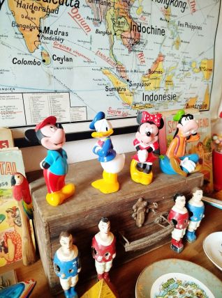4 anciennes figurines pouet Walt Disney | Jouet collection
