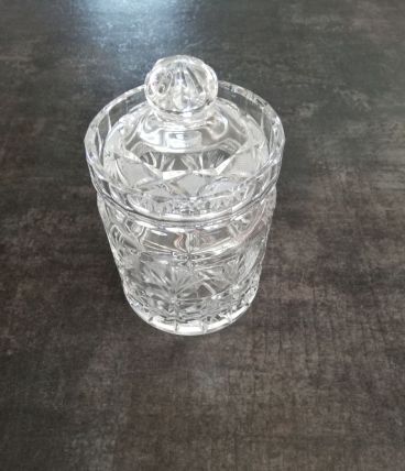 Bonbonnière en cristal de Pollogne