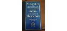 Livres "Mémoires De Constant Sur La Vie Privée De Napoleon" 