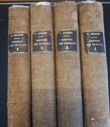 Livres 4 Tomes "Histoire Des Francais Depuis Le Temps Des Ga