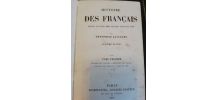 Livres 4 Tomes "Histoire Des Francais Depuis Le Temps Des Ga