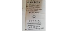 Livres "8 Volumes Des Oeuvres De L'abbé De Saint Réal" (Anné