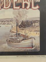 Affiche encadrée PORNICHET LA BAULE