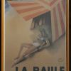 Affiche LA BAULE encadrée