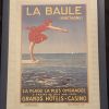 Affiche encadrée LA BAULE 