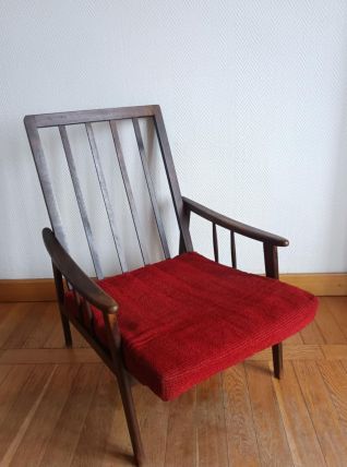 Fauteuil scandinave design 1960 