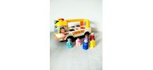 Jouet Bus scolaire vintage | Playwell | Jeu collection retro