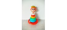 Clown Culbuto vintage | Educalux | jouet ancien déco rétro