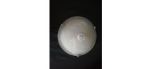 Plafonnier Extérieur En Opaline Avec Détecteur De Mouvement 