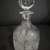 Carafe À Liqueur En Cristal De Bohème De Pologne 