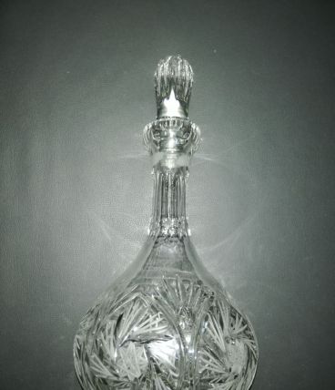 Carafe a liqueur en Cristal de Pologne 