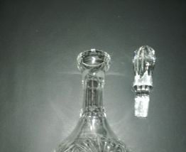 Carafe a liqueur en Cristal de Pologne 