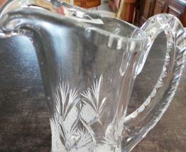 Carafe d'Eau en Cristal de Pologne. 