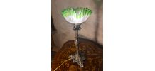 lampe laiton italie 39x17 jolie tulipe ancienne 1900 elec re