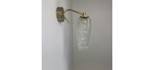 PAIRE D’APPLIQUE VINTAGE POINTE DE DIAMANT