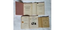 Lot 4 anciens livres d'école -1940/47/58/69