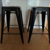 Lot de 2 authentiques tabourets H de Tolix