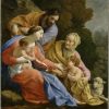 GRAVURE SUR TOILE DE JUTE/SIMON VOUET 