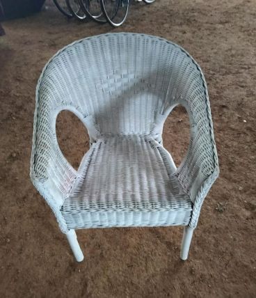 Fauteuil Rotin