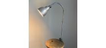 Lampe vintage 1950 industrielle atelier usine KI-E-KLAIR des