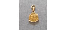 Vintage années 60 - Médaille ancienne Saint Christophe
